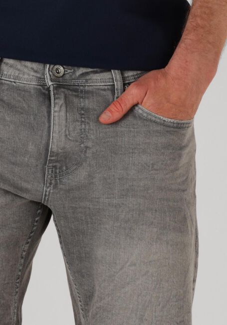 Grijze PURE PATH Shorts THE STEVE SKINNY FIT DENIM SHORTS - large