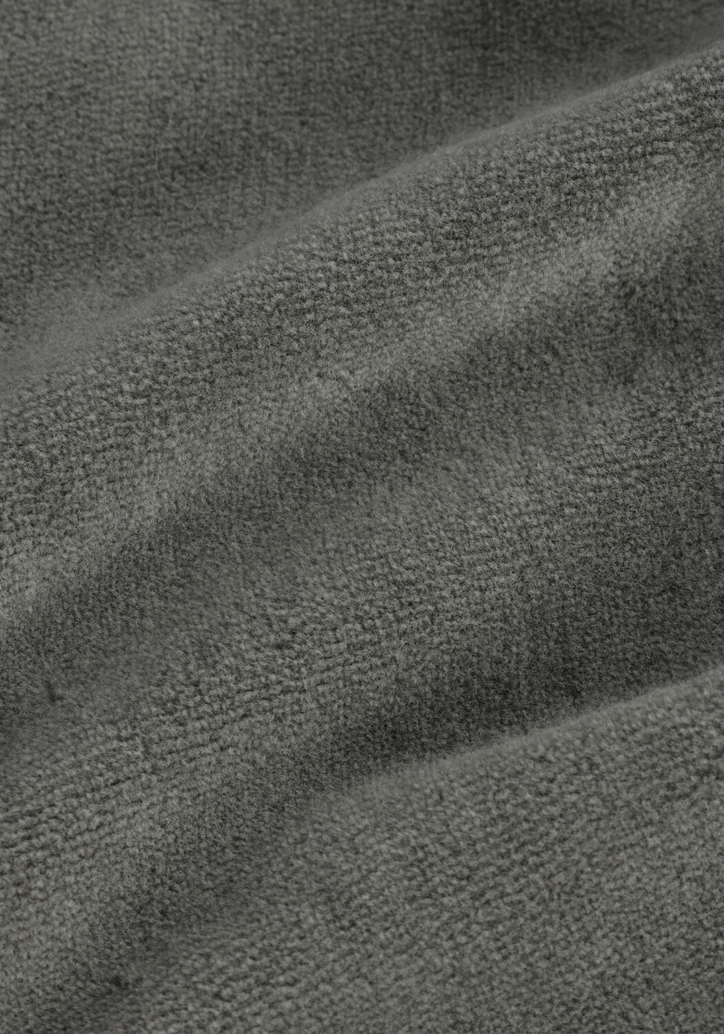 Blauwe QUINCY MAE Trui VELOUR RELAXED SWEATSHIRT - large