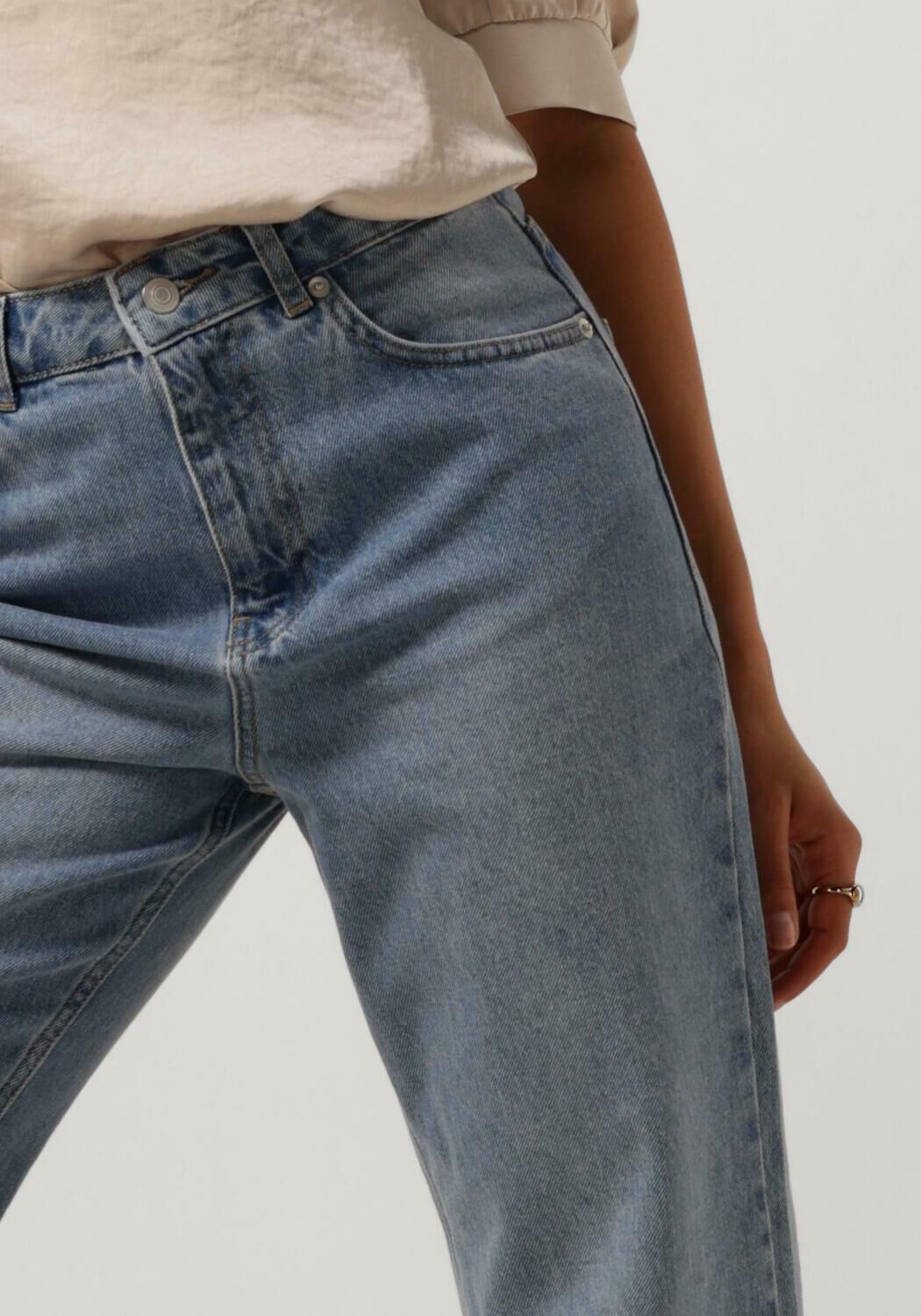 NEO NOIR Dames Jeans Simona D Pants Lichtblauw