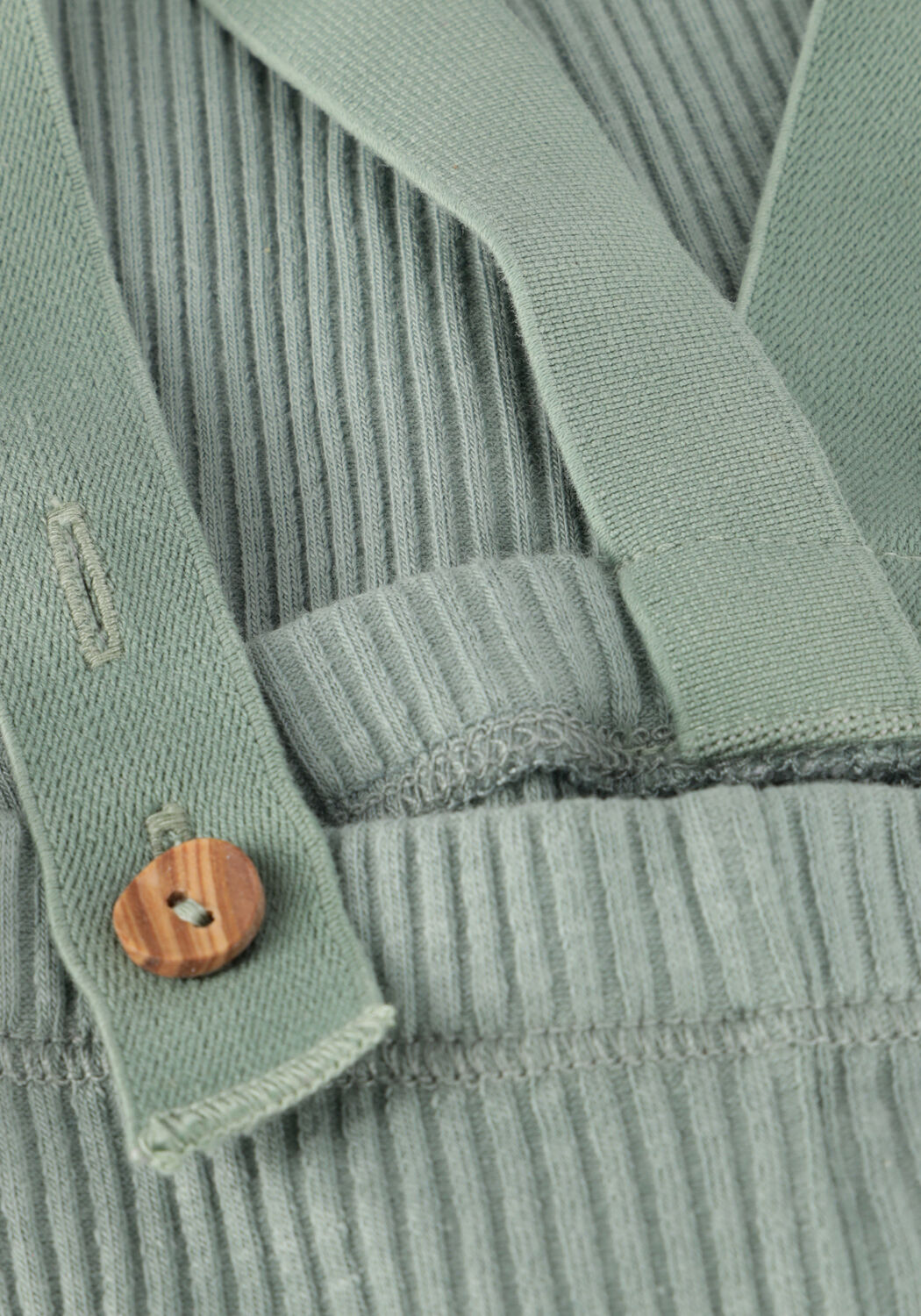 Groene PLAY UP Tuinbroeken RIB FLAME LEGGINGS - large