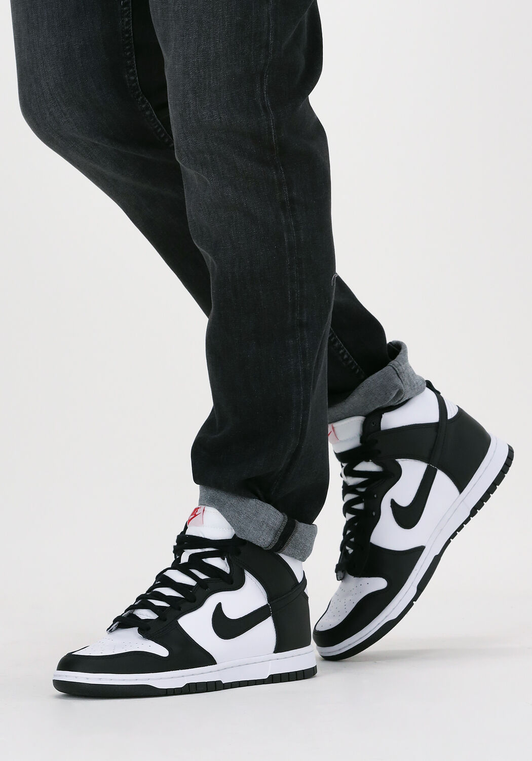 Zwarte NIKE Hoge sneakers DUNK HIGH MEN | Omoda