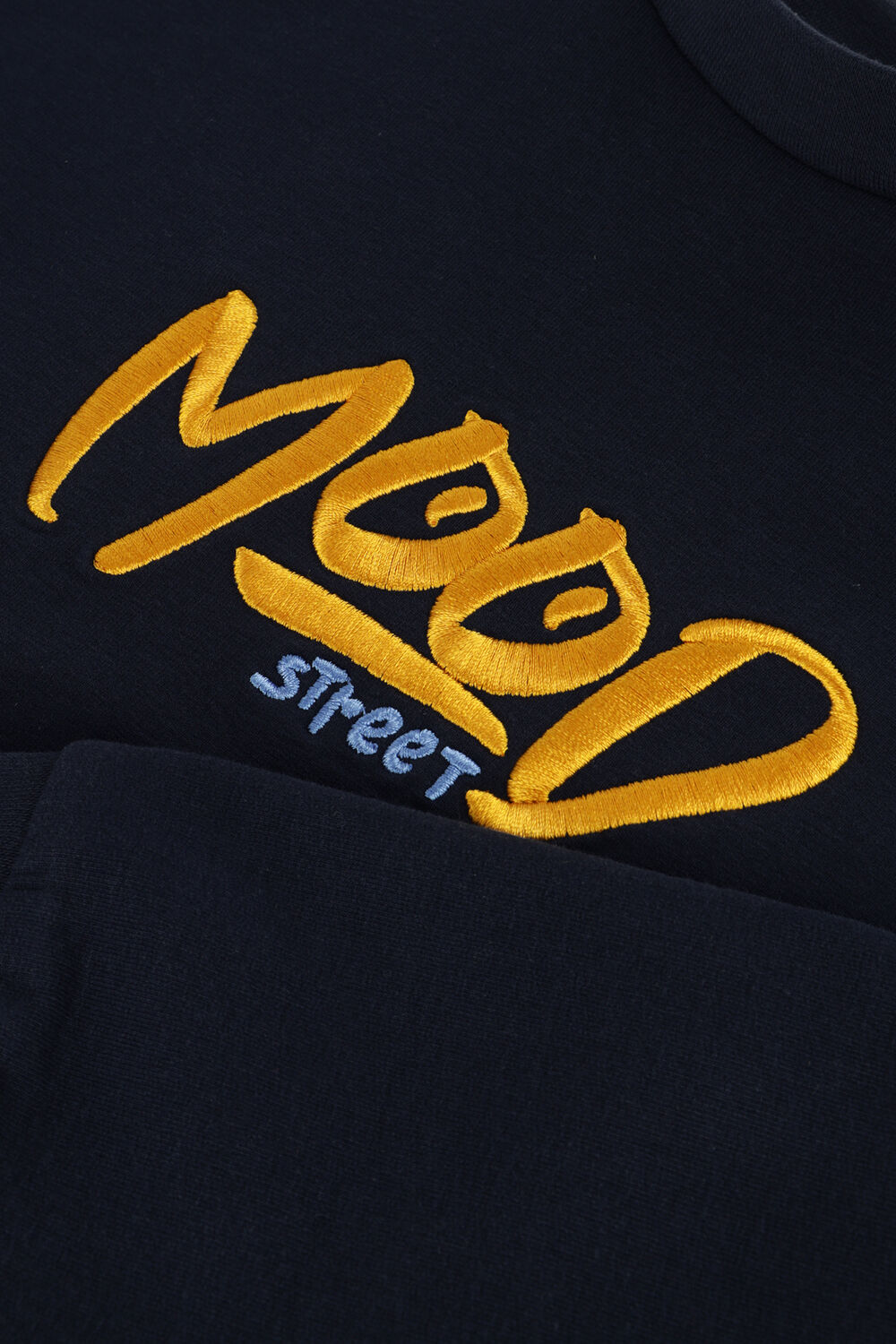 Donkerblauwe MOODSTREET Sweater SWEATER SEV - large