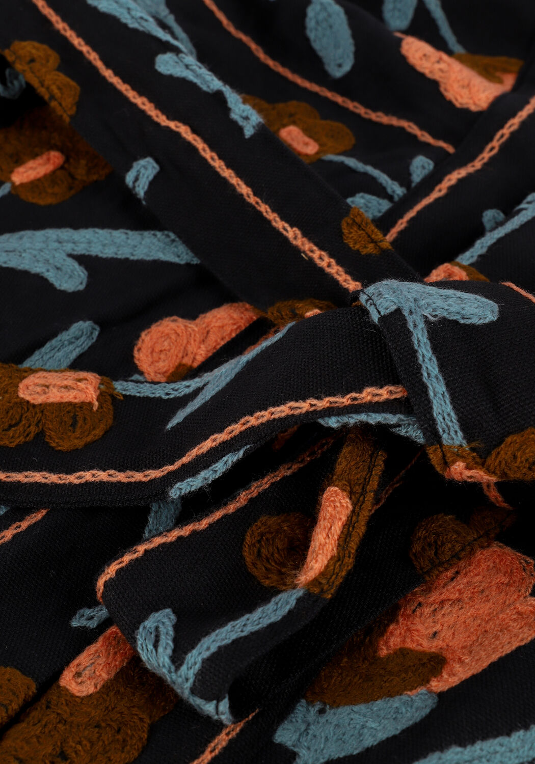 Zwarte SISSEL EDELBO Kimono MARLENE SUZANI JACKET - large