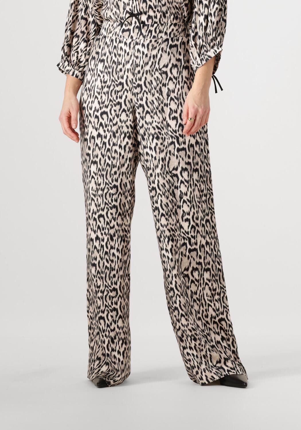JANSEN AMSTERDAM Dames Broeken Romana Broek Wa 429 Wide Long Wit