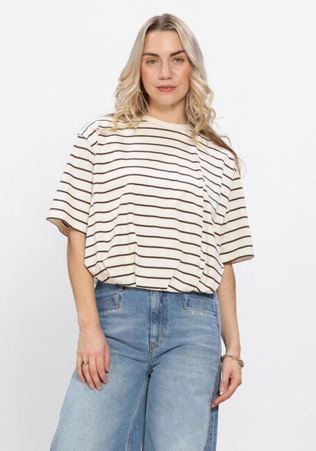 Bruine BEAUMONT T-shirt DOLORES TOP - large