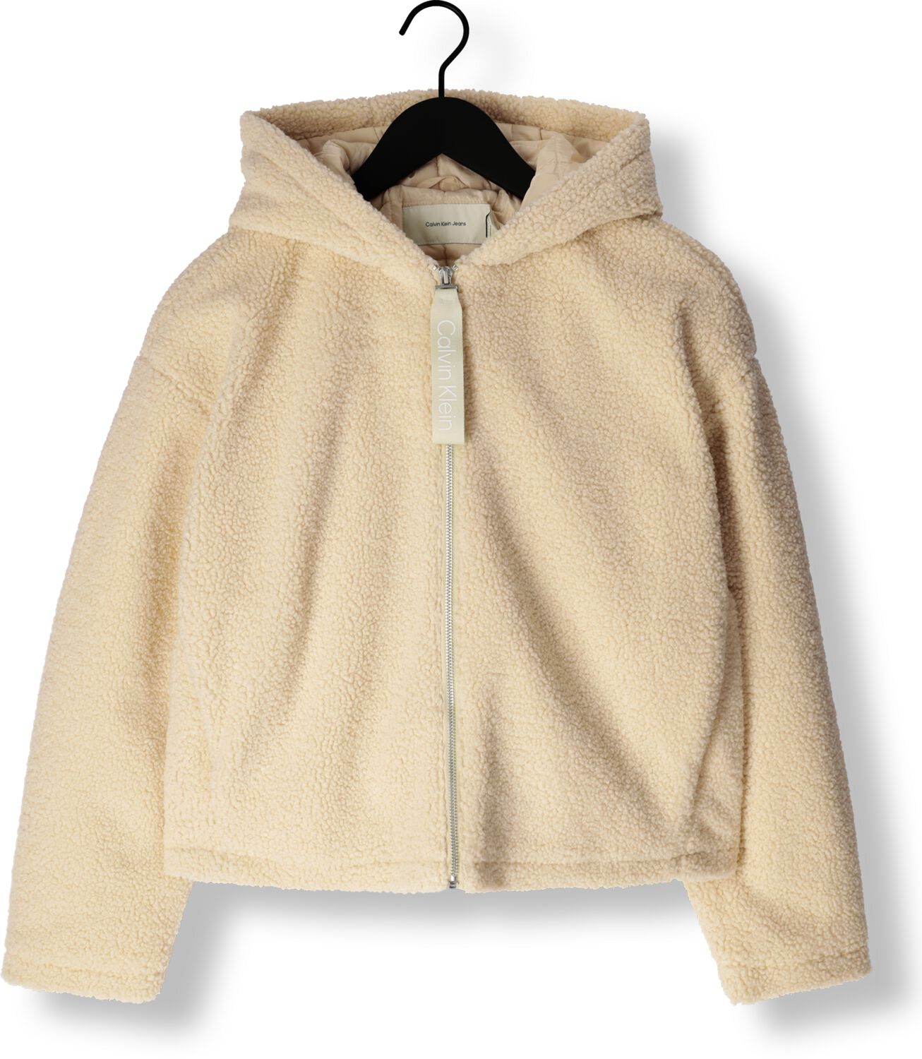 CALVIN KLEIN Dames Jassen Sherpa Jacket Beige