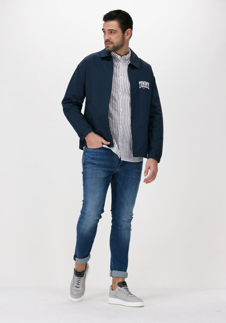 Gebroken wit TOMMY JEANS Casual overhemd TJM CASUAL STRIPE SHIRT - large