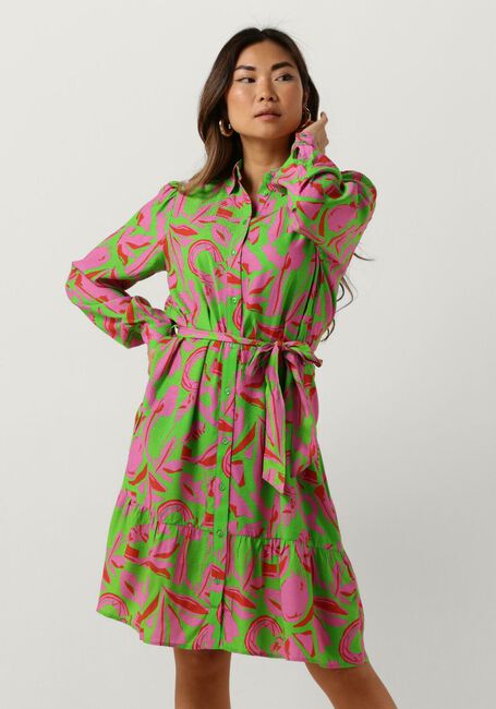 Multi POM AMSTERDAM Midi jurk AFRQUE DRESS - large