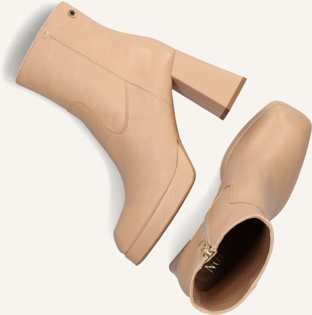 Beige NOTRE-V Enkellaarsjes AO132 Beige NOTRE-V Enkellaarsjes AO132 - large