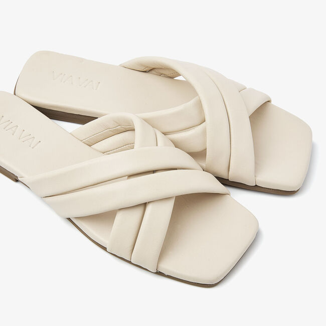 Beige VIA VAI Slippers KIKI LOT - large