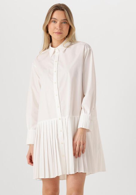 Witte Y.A.S. Mini jurk YASELLI LS SHIRT DRESS S. NOOS - large