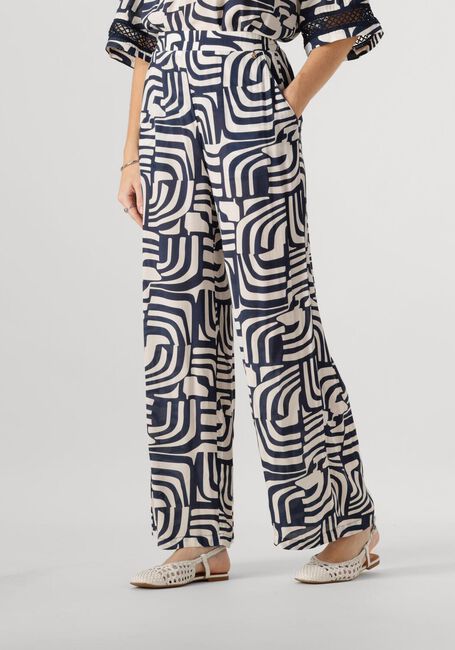 Donkerblauwe NUKUS Pantalon JOSEPHINE PANTS - large