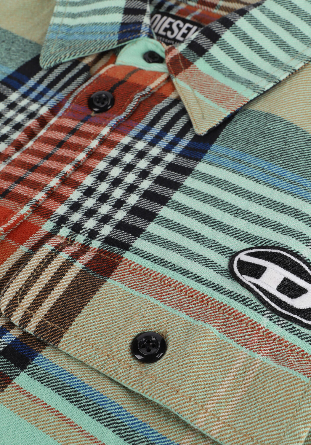 Mint DIESEL Overshirt S-CROSS-A - large