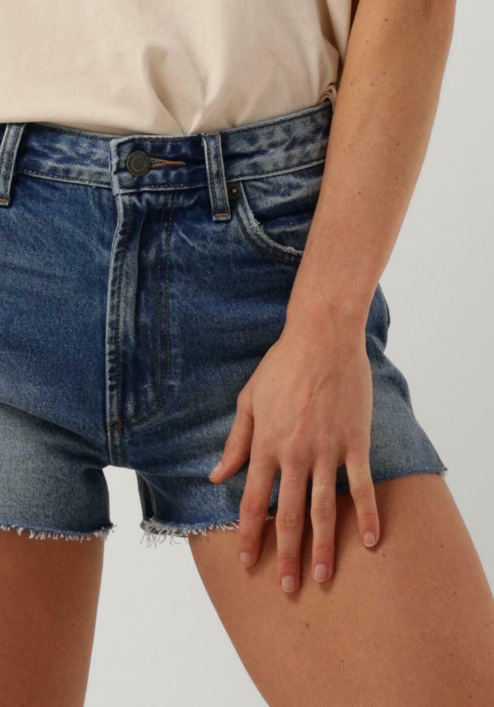 ROUGH STUDIOS Dames Jeans Billy Jeans Shorts Blauw