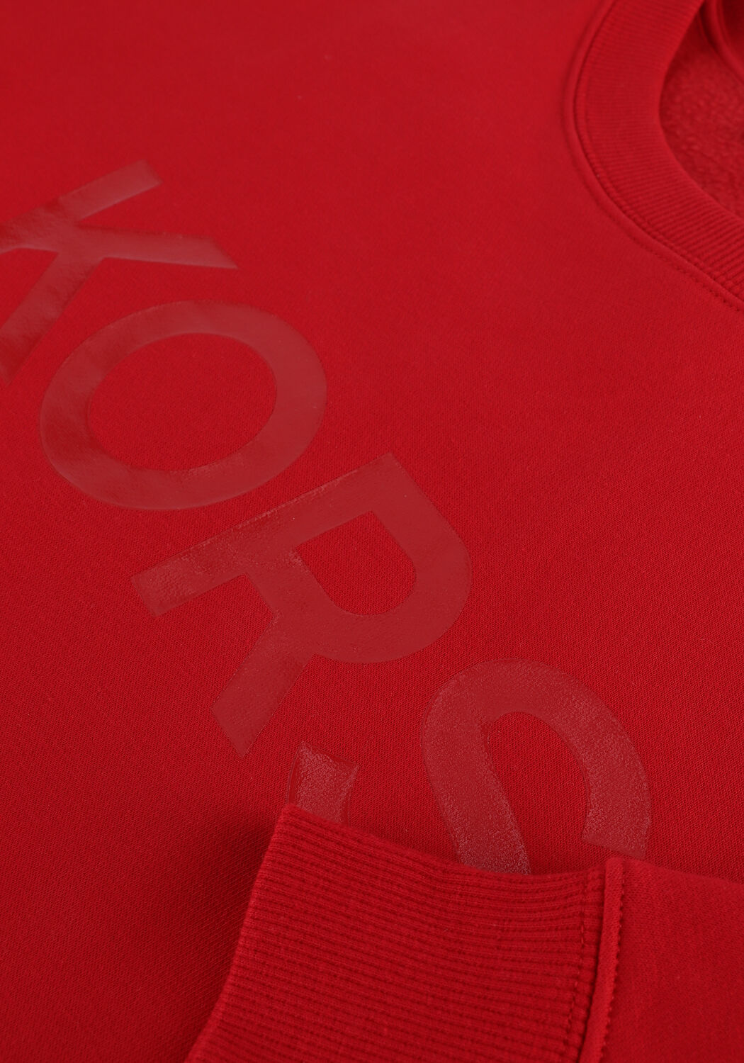 Rode MICHAEL KORS Sweater UNISEX TONAL SWEATSHIRT - large