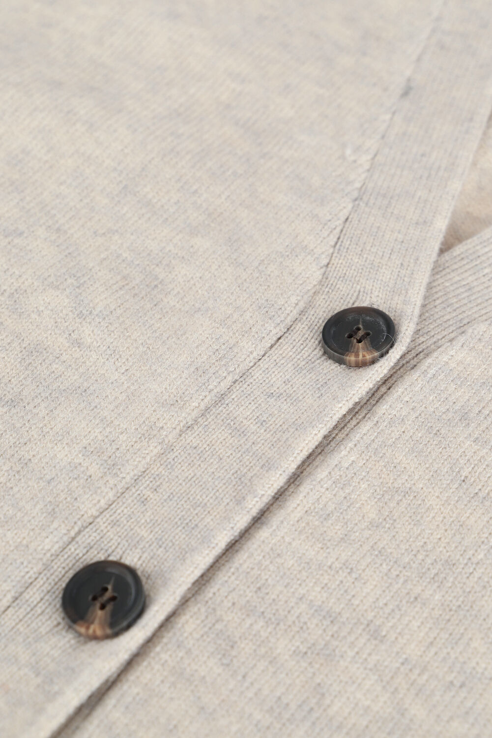 Beige CO'COUTURE Spencer ROWIE LONG BUTTON VEST - large