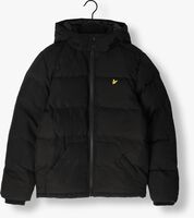 Zwarte LYLE & SCOTT Gewatteerde jas PATCH POCKET PUFFER - medium