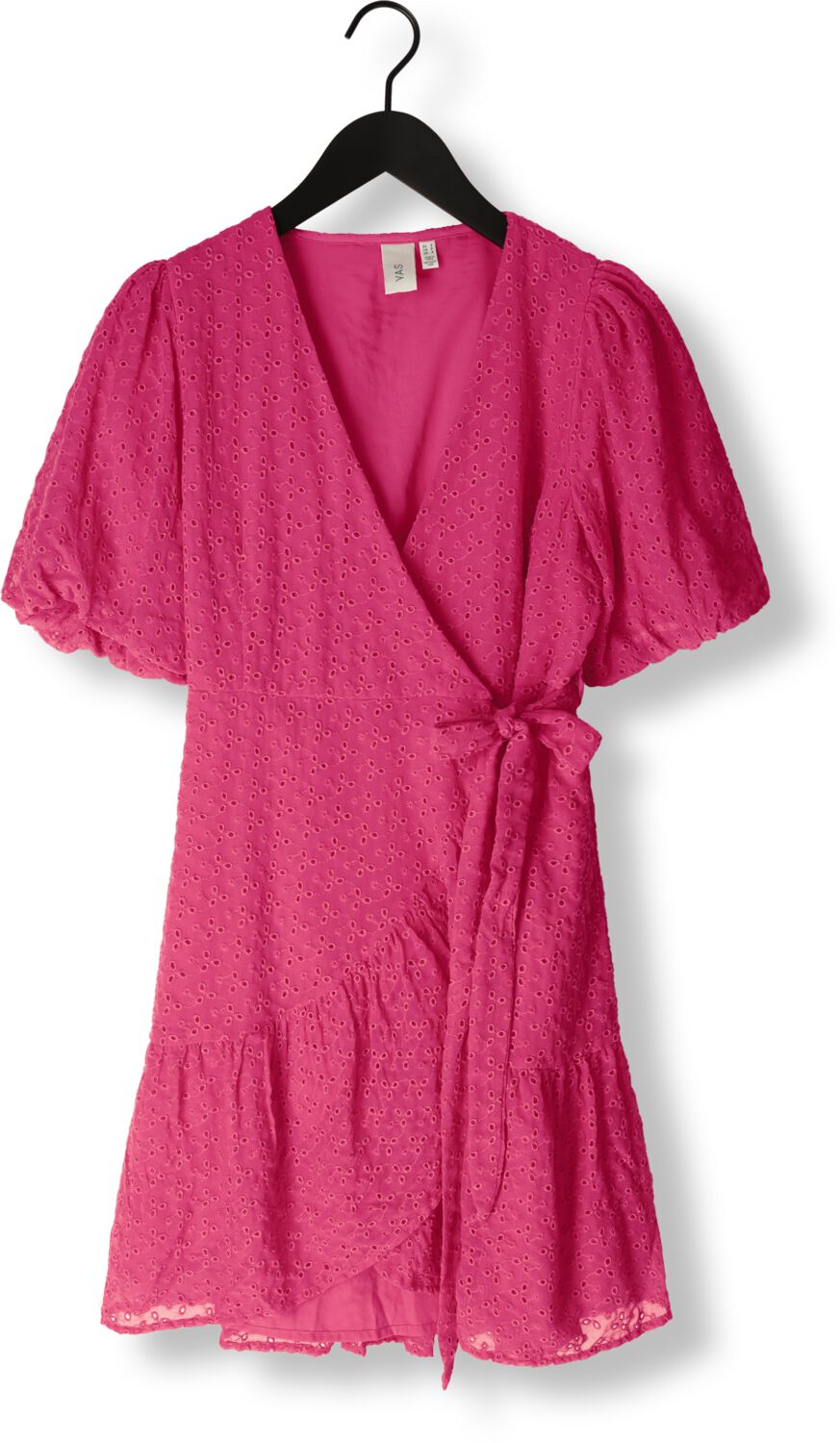 Y.A.S. Dames Jurken Yasvilma 3 4 Wrap Dress Roze