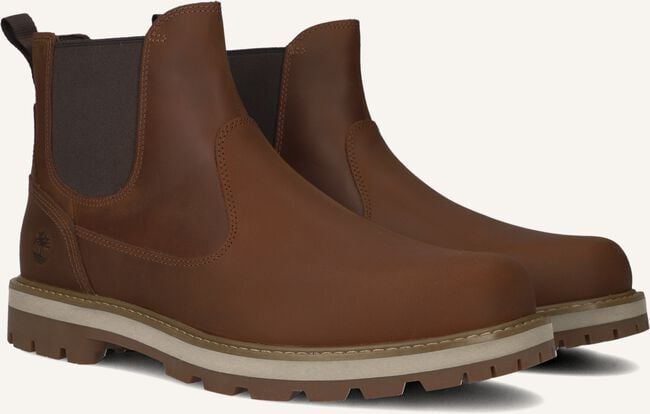 Cognac TIMBERLAND Chelsea boots BRITTON ROAD MID CHELSEA Cognac TIMBERLAND Chelsea boots BRITTON ROAD MID CHELSEA - large