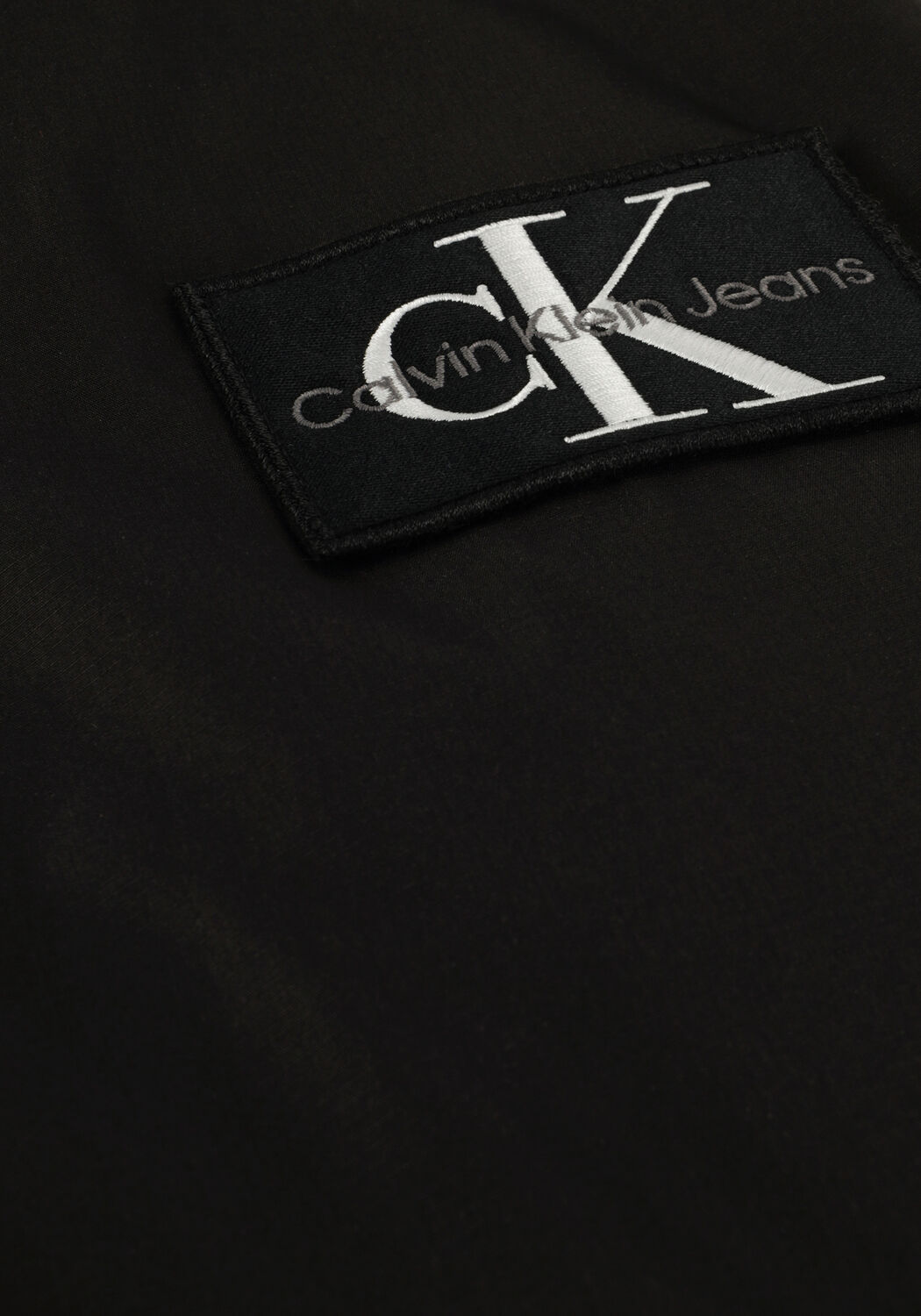 Zwarte CALVIN KLEIN Jack UNPADDED HARRINGTON JACKET - large