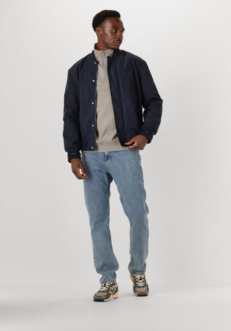 Grijze BUTCHER OF BLUE Sweater ARMY HALF ZIP - large