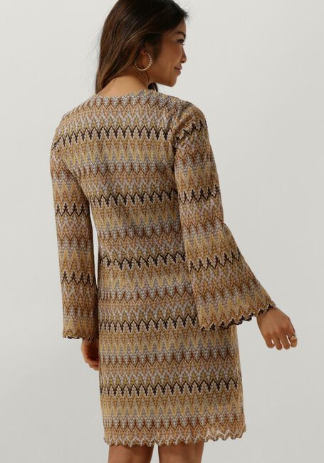 Beige ANA ALCAZAR Mini jurk TUNIC DRESS - large