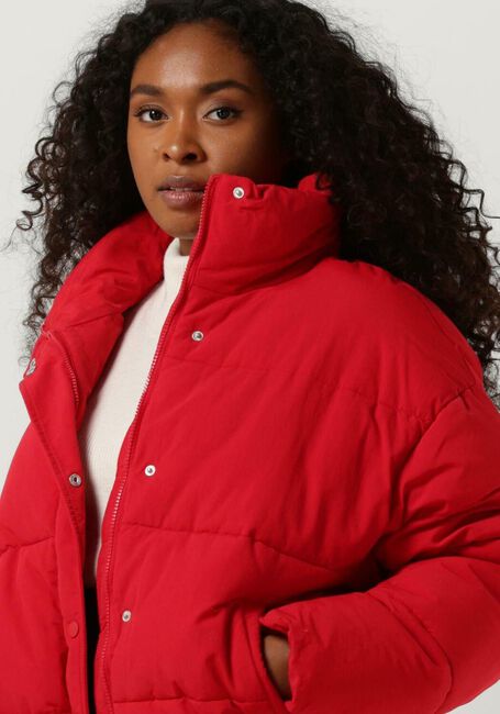 Scully Kolonisten Onafhankelijk Rode ANOTHER LABEL Gewatteerde jas MILLE OVERSIZED PUFFER | Omoda