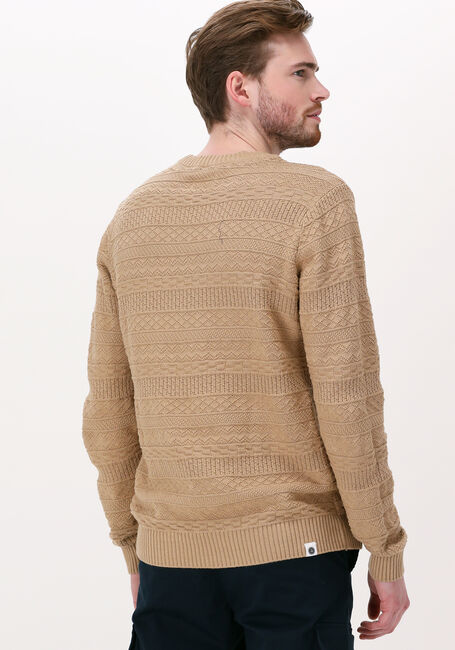Beige ANERKJENDT Trui AKSUNNE JACQUARD KNIT - large