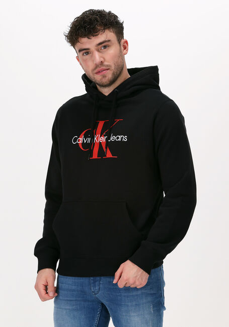Zwarte CALVIN KLEIN Sweater SEASONAL MONOGRAM REGULAR - large