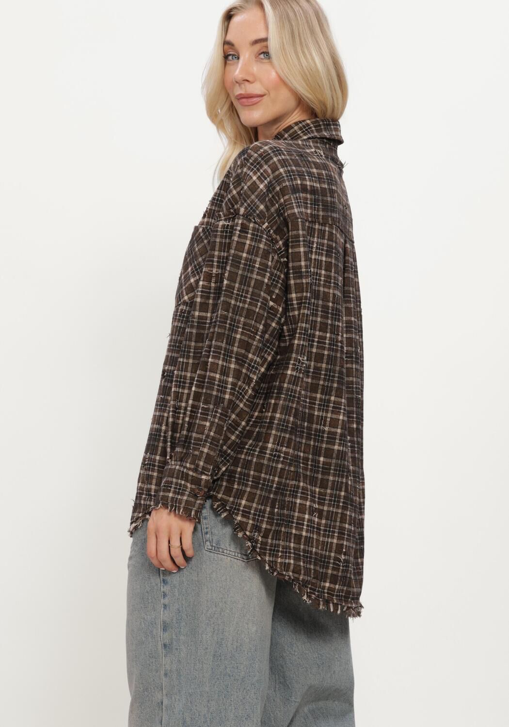 Bruine CIRCLE OF TRUST Blouses CARLY BLOUSE - large
