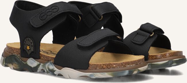 Zwarte DEVELAB Platte sandalen 48493 Zwarte DEVELAB Platte sandalen 48493 - large