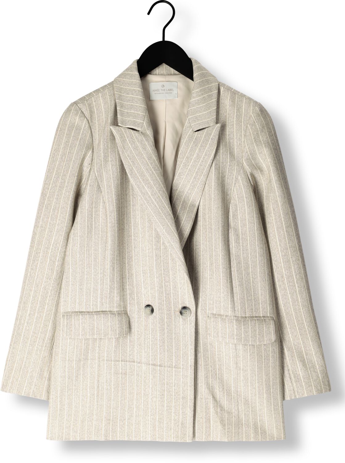 AIMEE THE LABEL Dames Blazers Boa Grijs