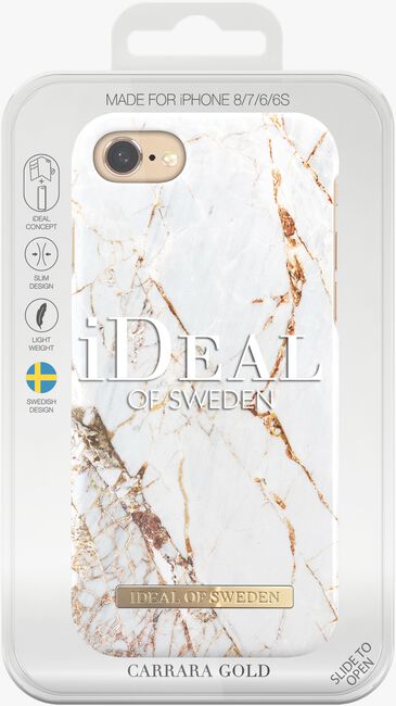 Witte IDEAL OF SWEDEN Telefoonhoesje FASHION CASE IPHONE 8/7/6/6S - large