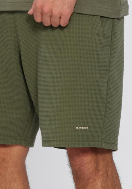 Groene G-STAR RAW Korte broek STRUCTURED JERSEY SHORT - large