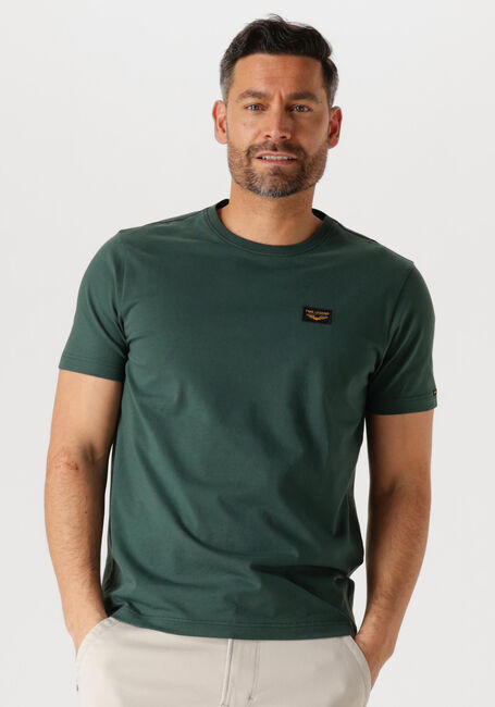 Groene PME LEGEND T-shirt SHORT SLEEVE R-NECK GUYVER TEE - large