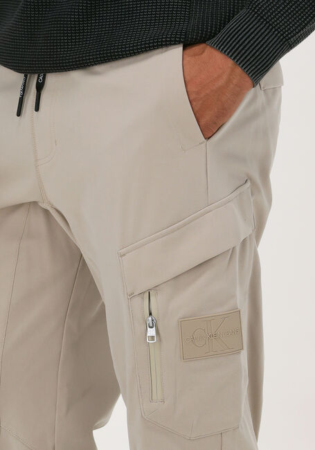 Beige CALVIN KLEIN Cargobroeken TECHNICAL CARGO PANT - large