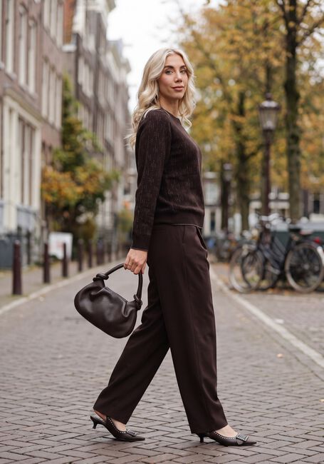 Bruine BRUUNS BAZAAR Truien/vesten CHALINABBELESA KNIT - large