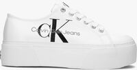 Witte CALVIN KLEIN Lage sneakers FLATFORM VULCANIZED EXTRA 1 - medium