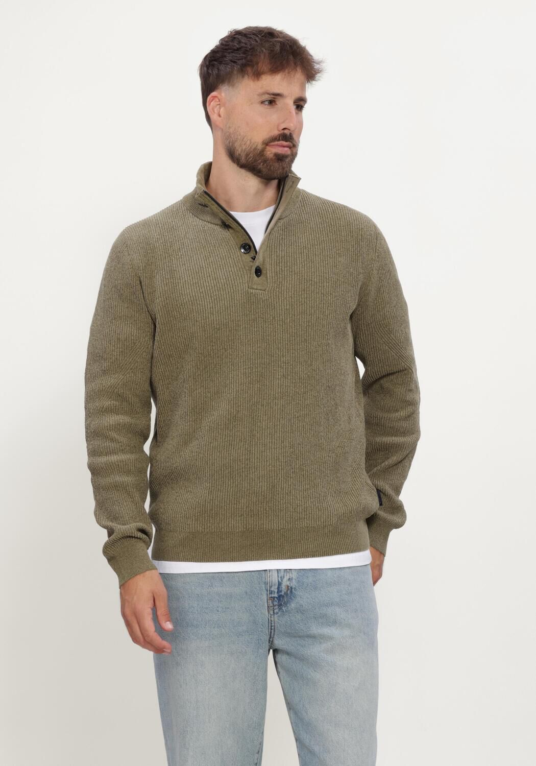 Khaki SAINT STEVE Trui LESLEY-S - large