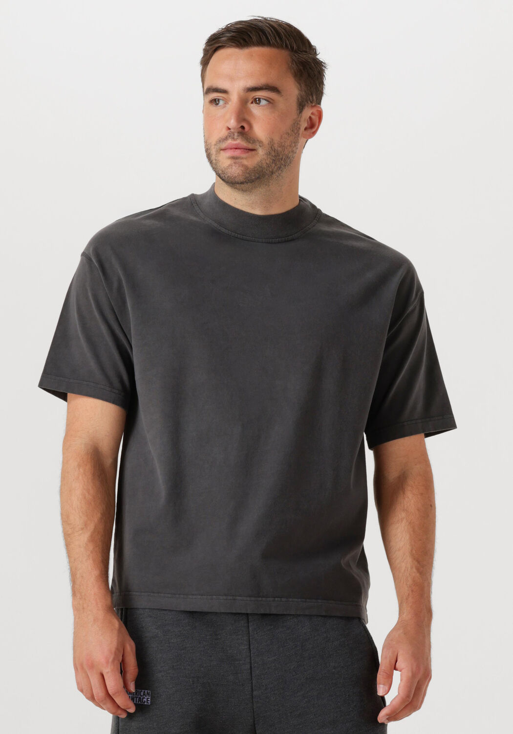 AMERICAN VINTAGE Heren Polo's & T-shirts Fazy Grijs