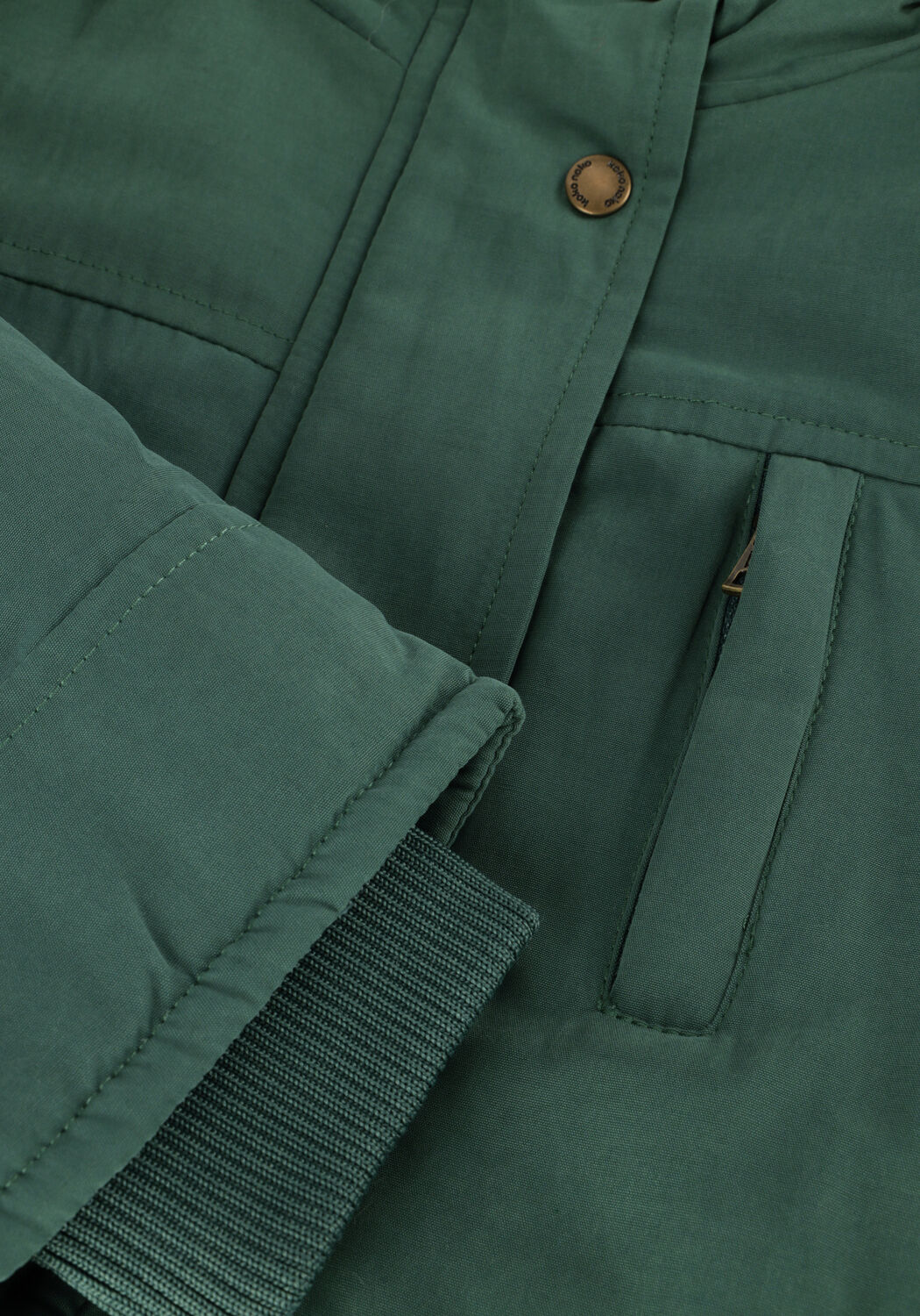 Donkergroene KOKO NOKO Parka's Q52968 - large