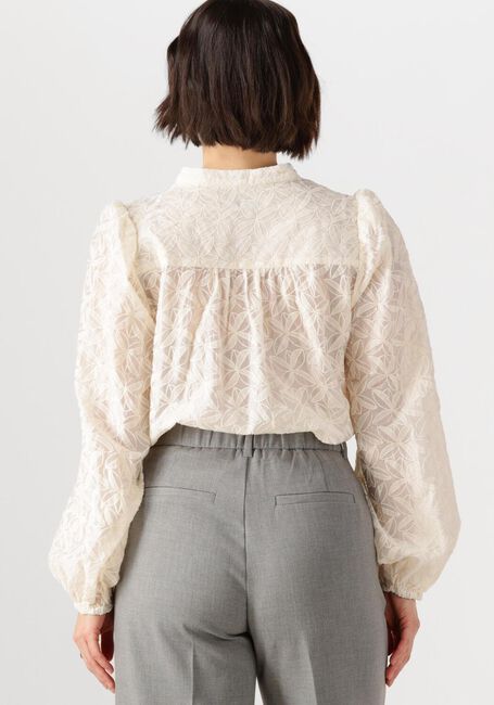 Gebroken wit NUKUS Blouses MALAGA BLOUSE EMBROIDERY - large