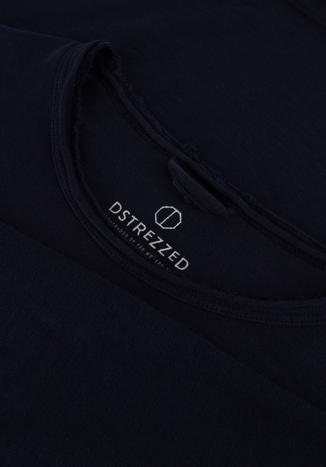 Donkerblauwe DSTREZZED Trui NEWMAN CREW - large