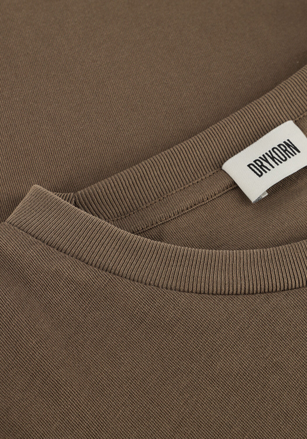 Olijf DRYKORN T-shirt KAYRO 520198 - large