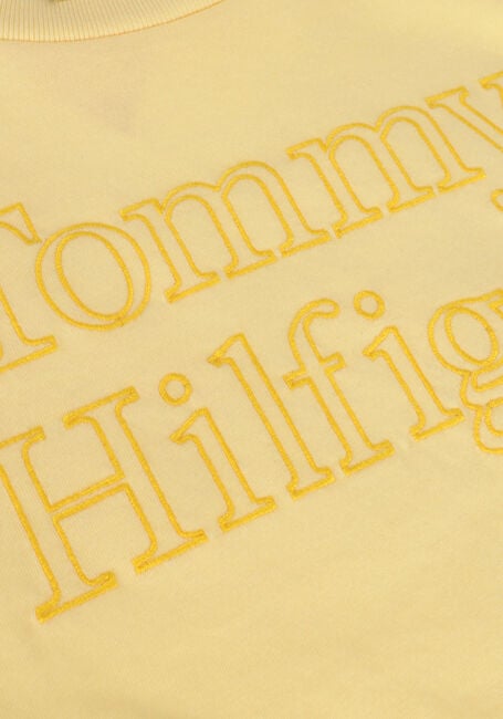 Gele TOMMY HILFIGER T-shirt TOMMY HILFIGER STITCH TEE S/S - large