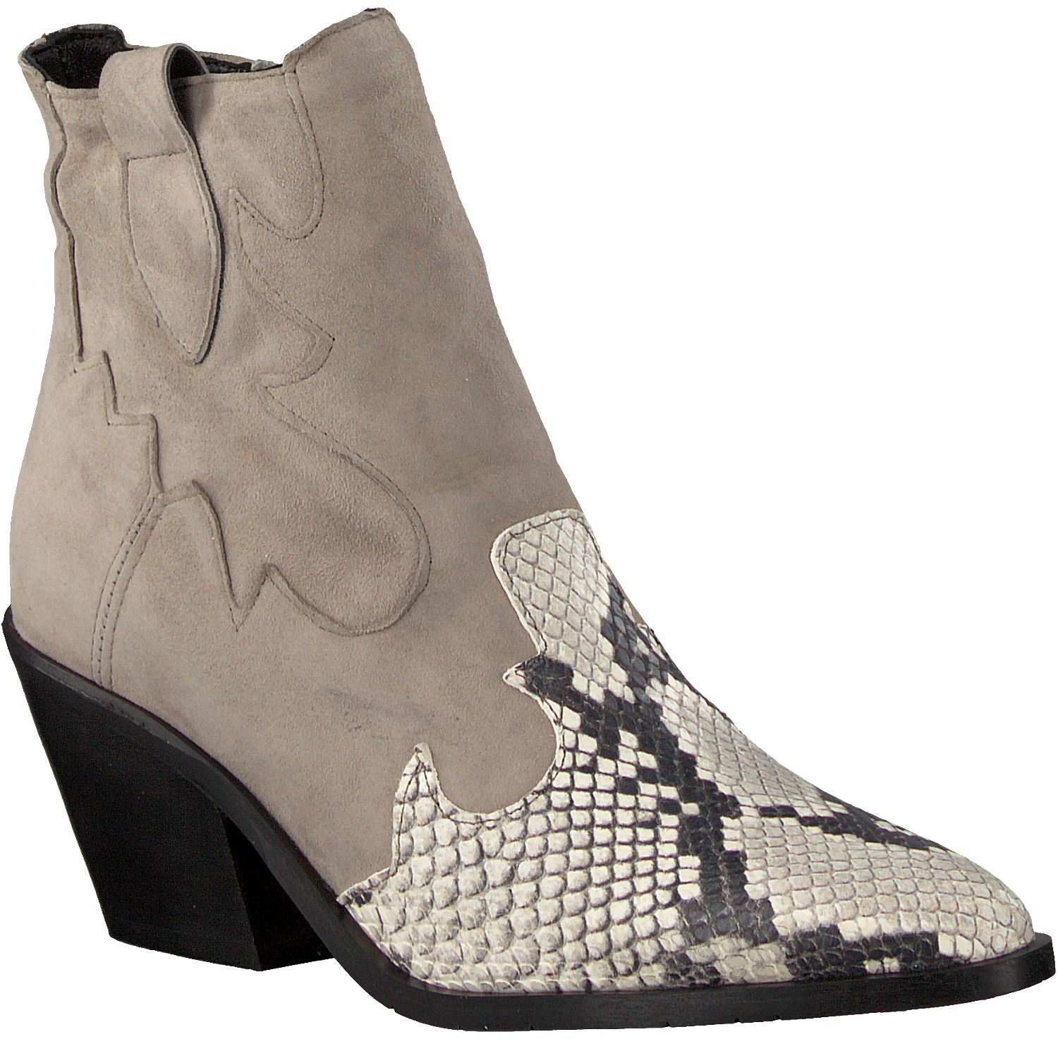 Grijze OMODA Enkellaarsjes AG395 | Omoda Grijze OMODA Enkellaarsjes 4114333A | Omoda