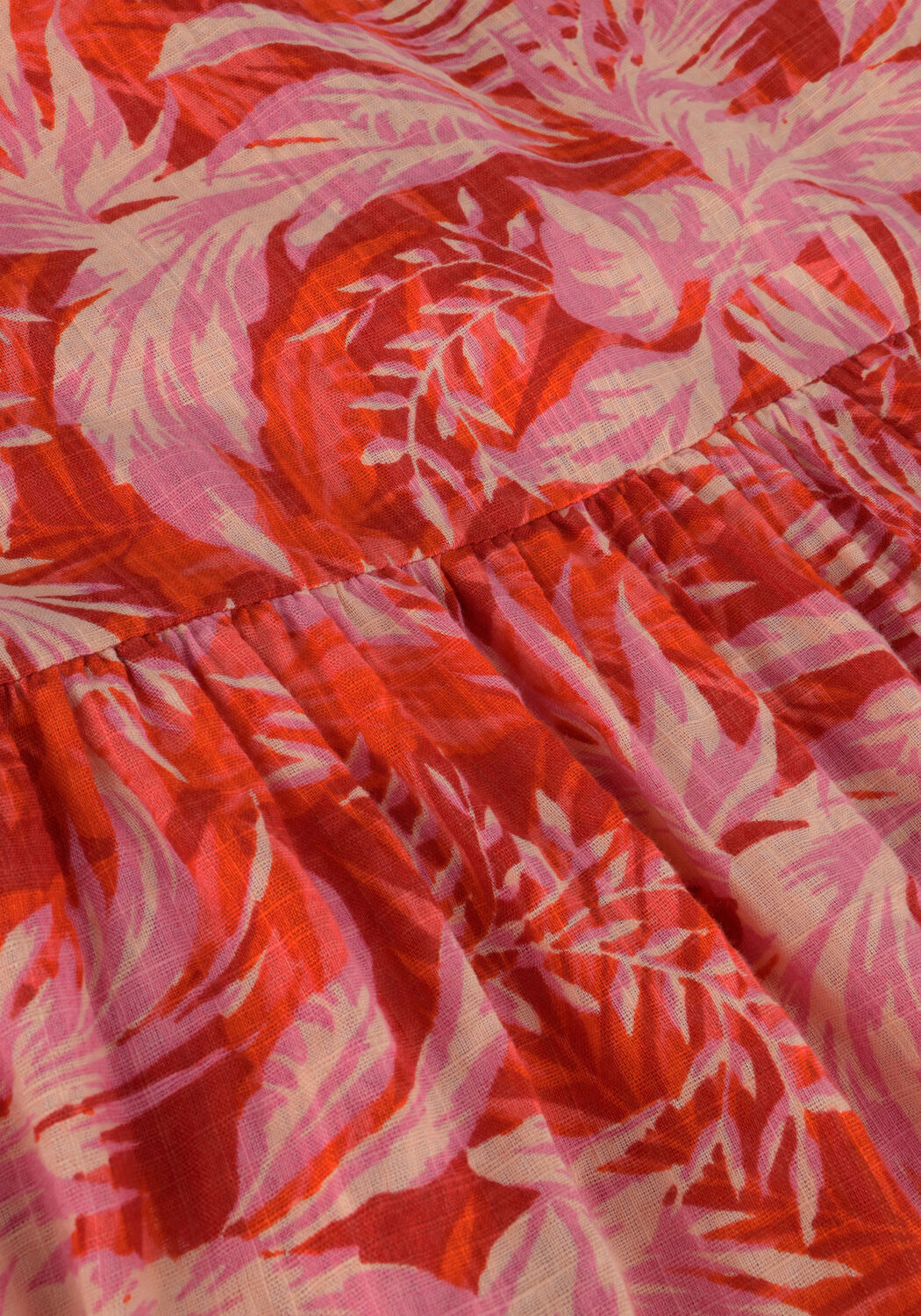 Rode LOLLYS LAUNDRY Maxi jurk NEE DRESS - large