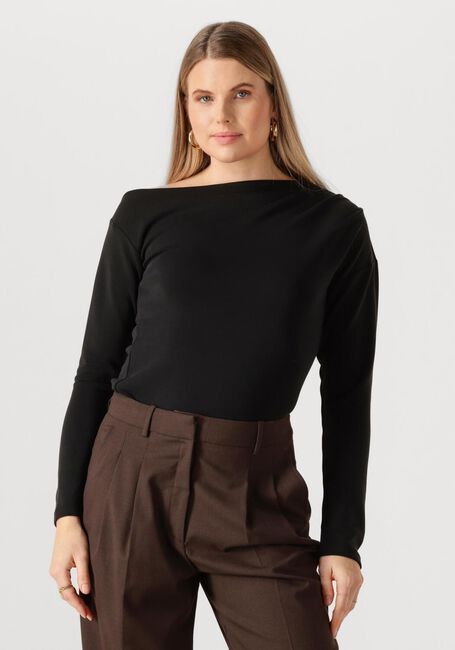 Zwarte SELECTED WOMEN Top SLFTENNY LS DRAPED TOP - large