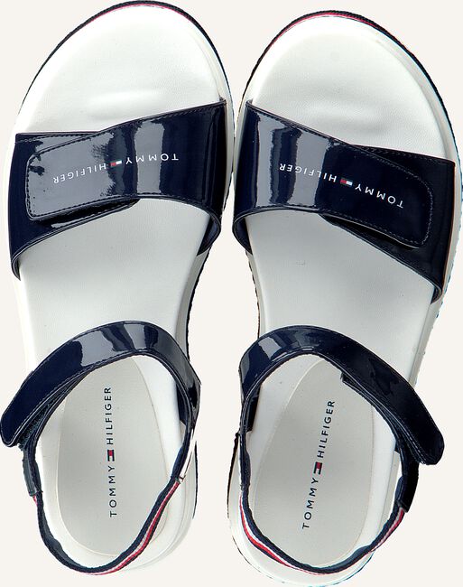 Blauwe TOMMY HILFIGER Platte sandalen PLATFORM VELCRO SANDAL Blauwe TOMMY HILFIGER Platte sandalen PLATFORM VELCRO SANDAL - large