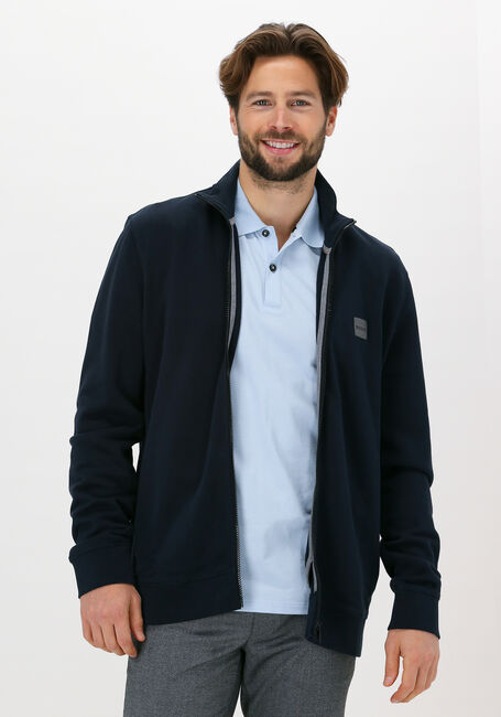 Donkerblauwe BOSS Vest ZESTART 1 10234591 - large